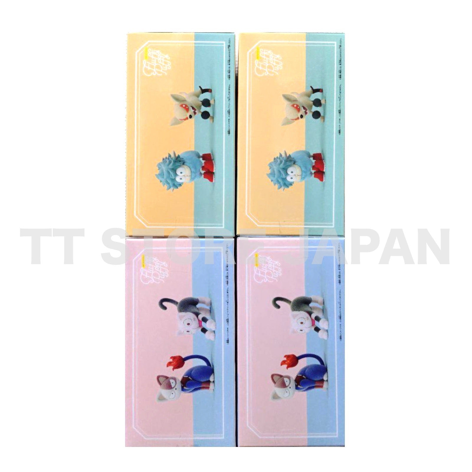 My Hero Academia Figure Deku Sheep Baku Dog Shoto Cat Ocha Neco Set Fluffy Puffy