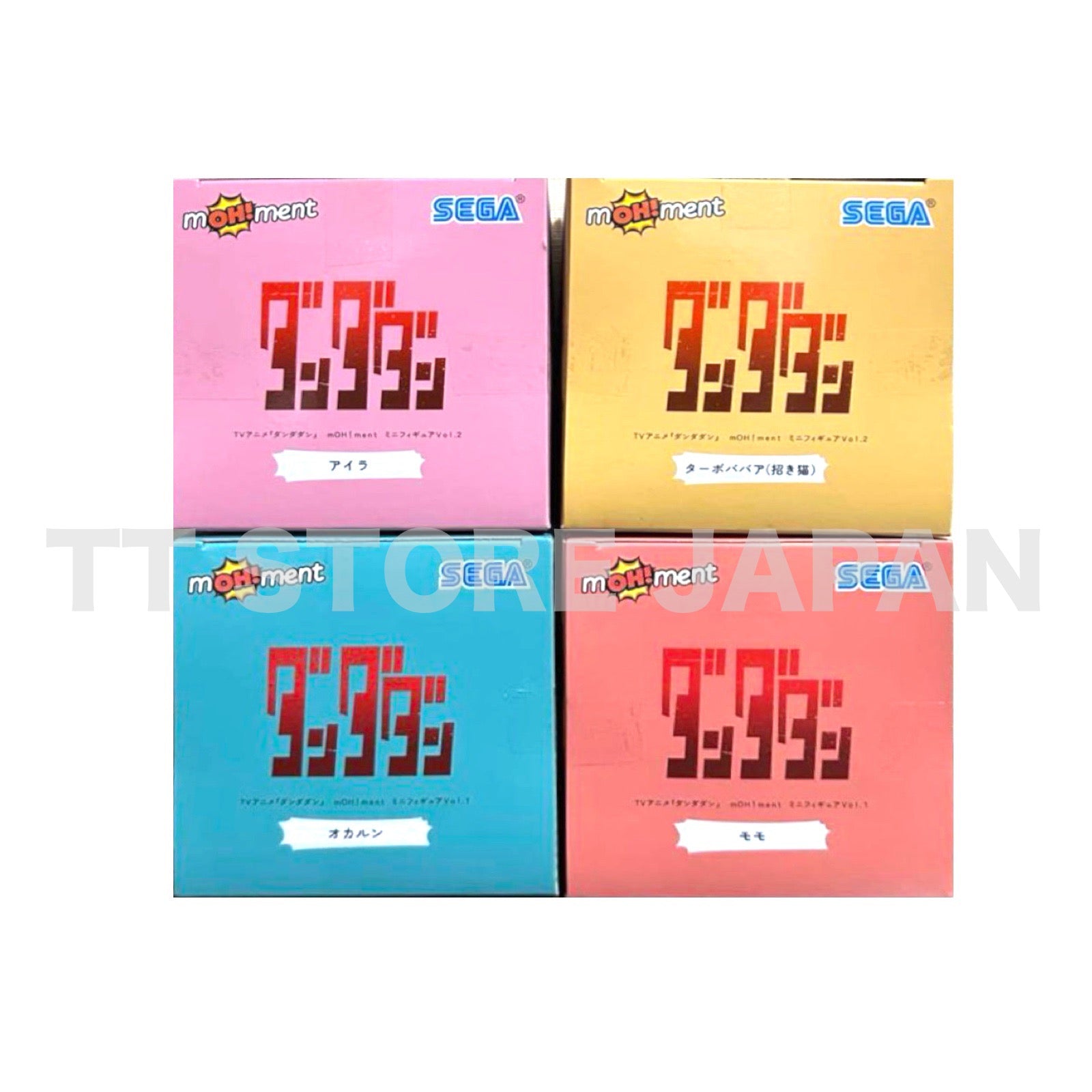 DAN DADAN mOH!ment Mini Figure vol.1 vol.2 Set Okarun Momo Aira Turbo Granny