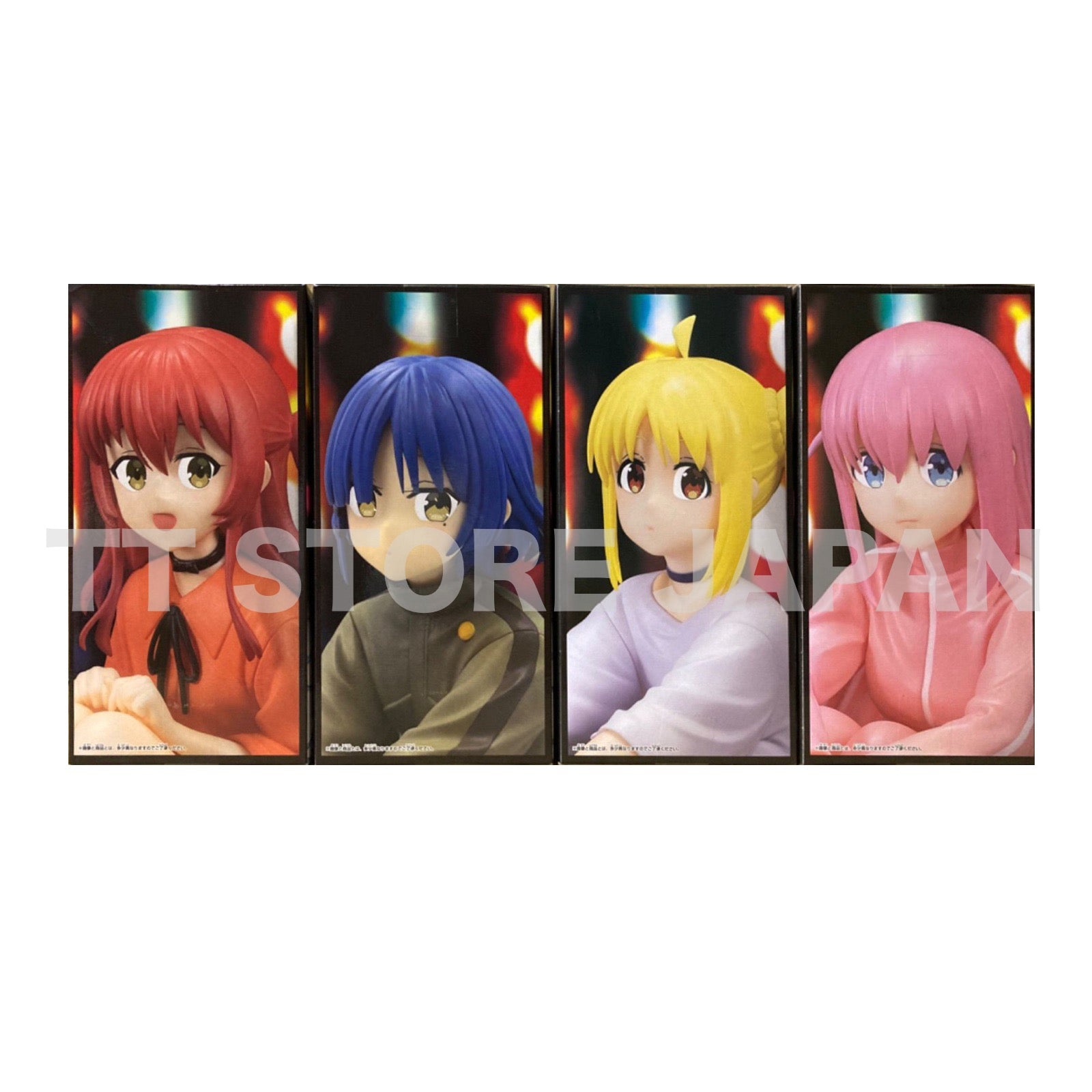 Bocchi the Rock Figure Hitori Gotoh Nijika Ijichi Ryo Yamada Ikuyo Kita Set