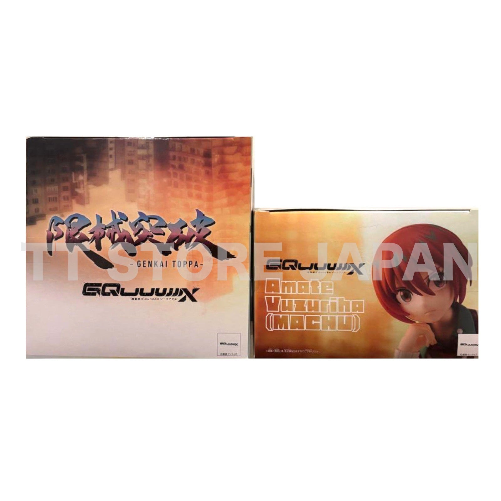 Mbile Suit Gundam Figure Amate Yuzuriha Machu GQuuuuuuX Set New Japan Macy