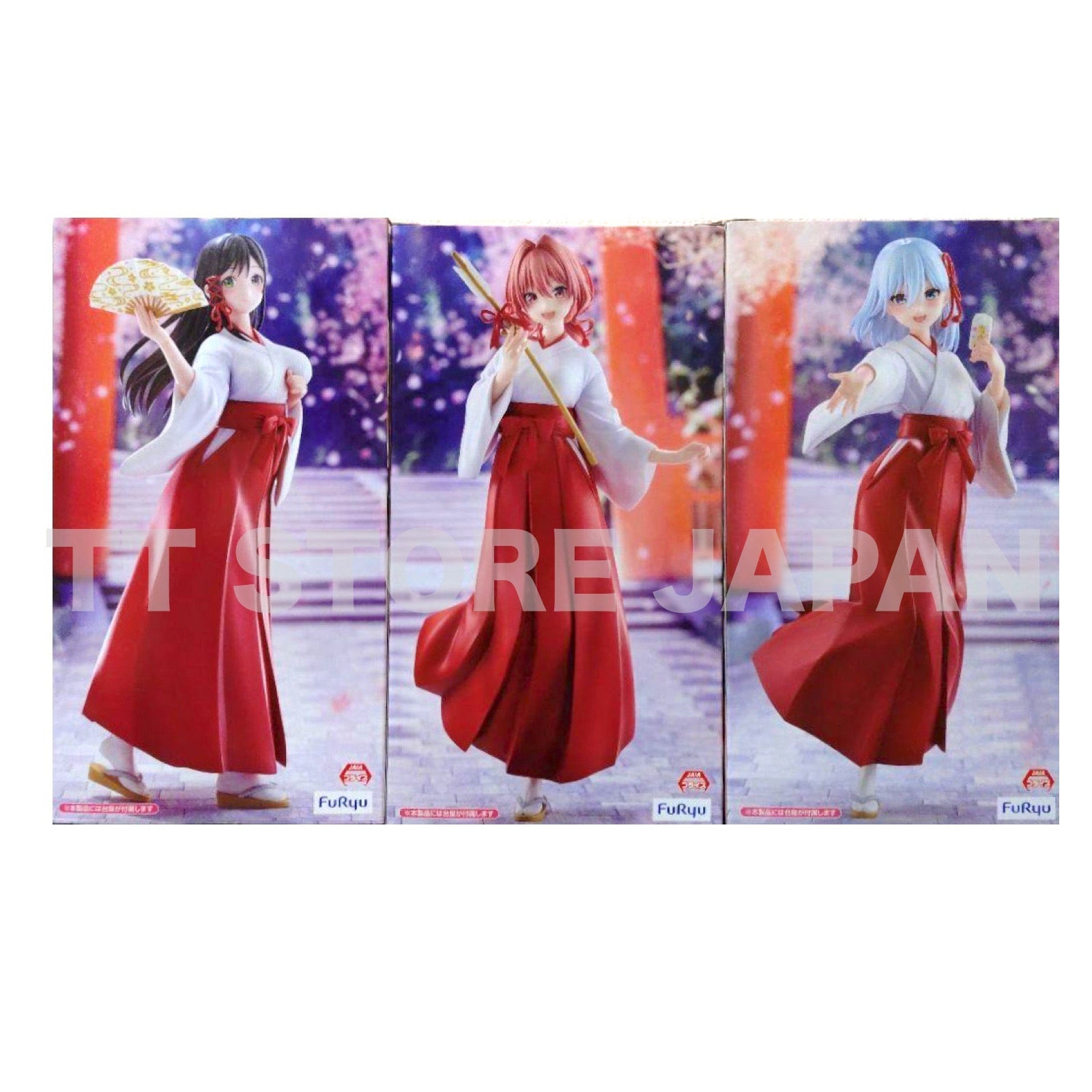 Tying the Knot with an Amagami Sister Figure Yae Yuna Asahi Set Trio-Tri-iT