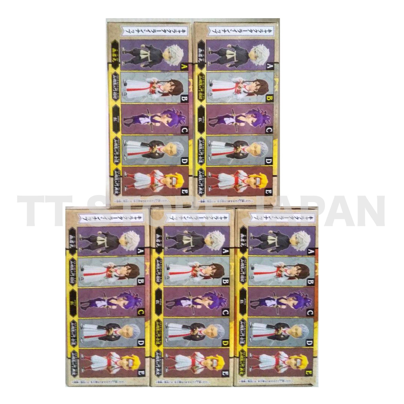 Hell's Paradise Jigokuraku World Collectable Figure WCF 5 Types Set BANPRESTO