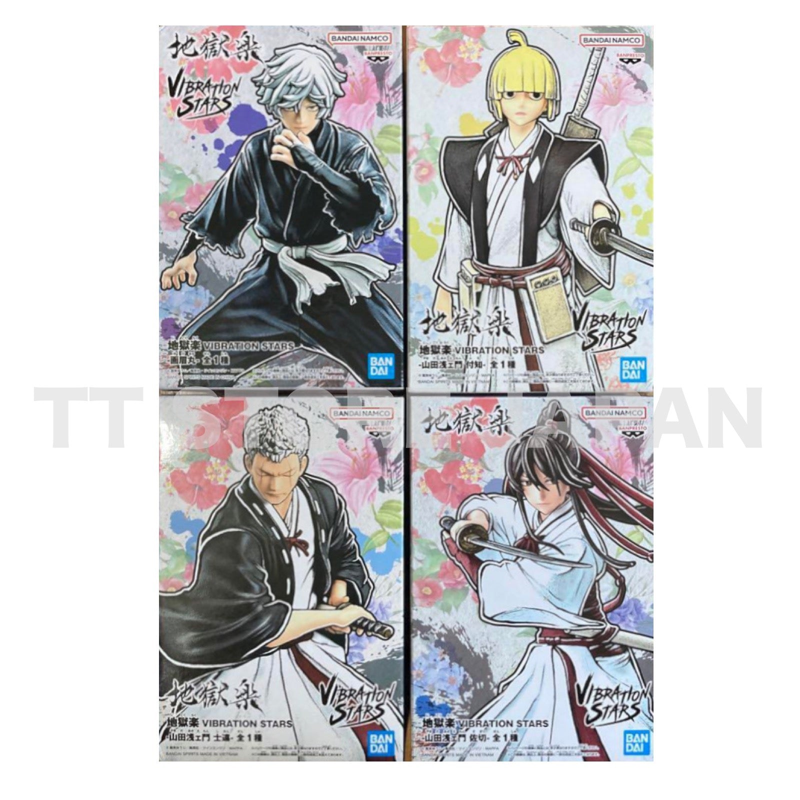 Hell's Paradise Jigokuraku Figure Gabimaru Sagiri Shion Fuchi Vibration Stars