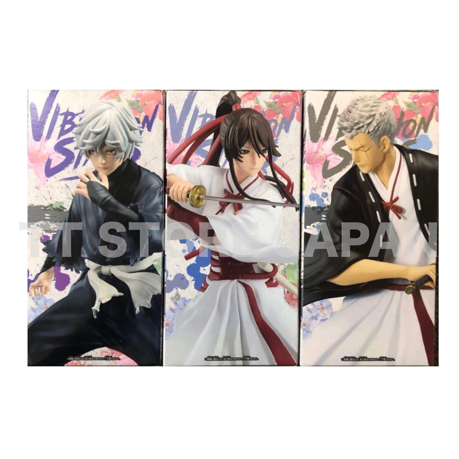 Hell's Paradise Jigokuraku Figure Gabimaru Sagiri Shion Set VIBRATIONS STARS