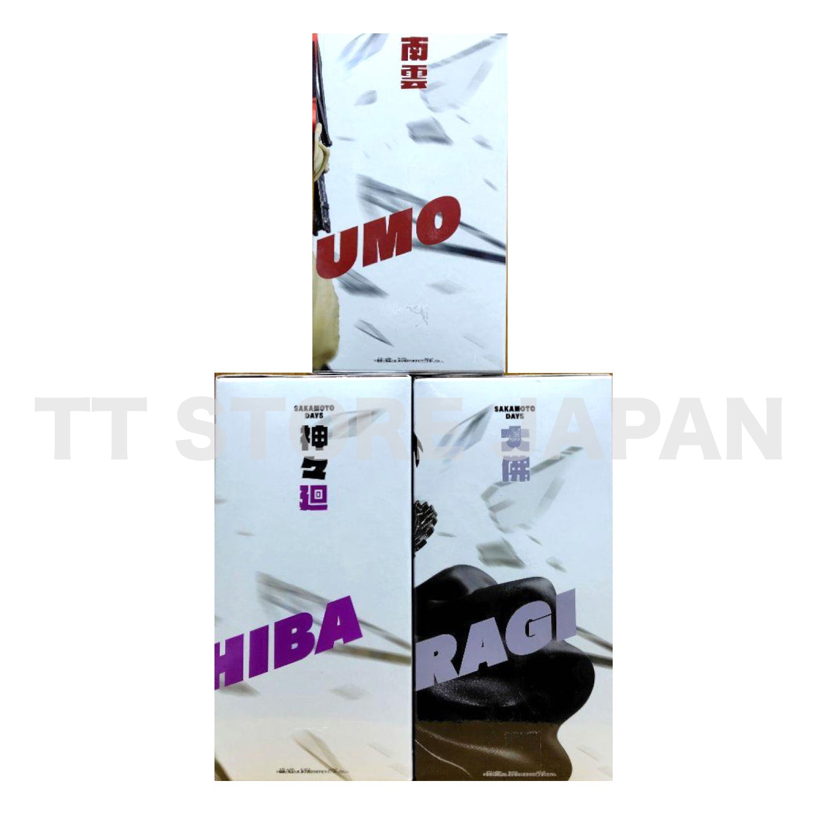 Sakamoto Days Figure Shishiba Ozaragi Yoichi Nagumo Set Vibration Stars Japan