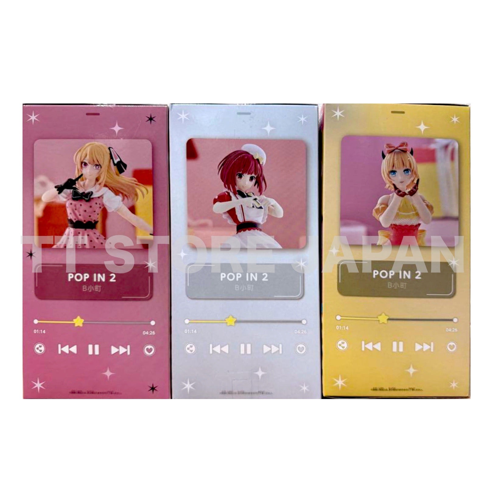 Oshi no ko Figure Ruby Kana Arima MEM Cho Set POP IN 2 ver. New