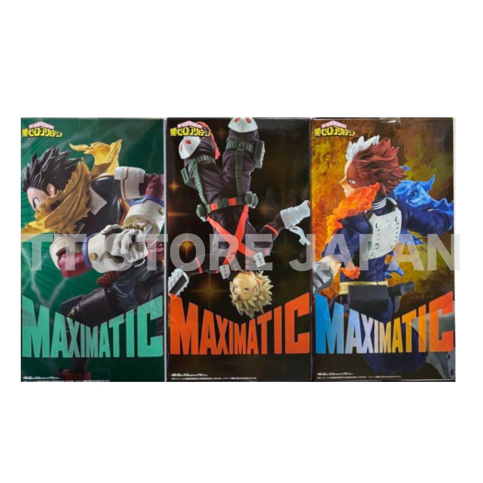 My Hero Academia Figure Izuku Midoriya Katsuki Bakugo Shoto Todoroki Maximatic