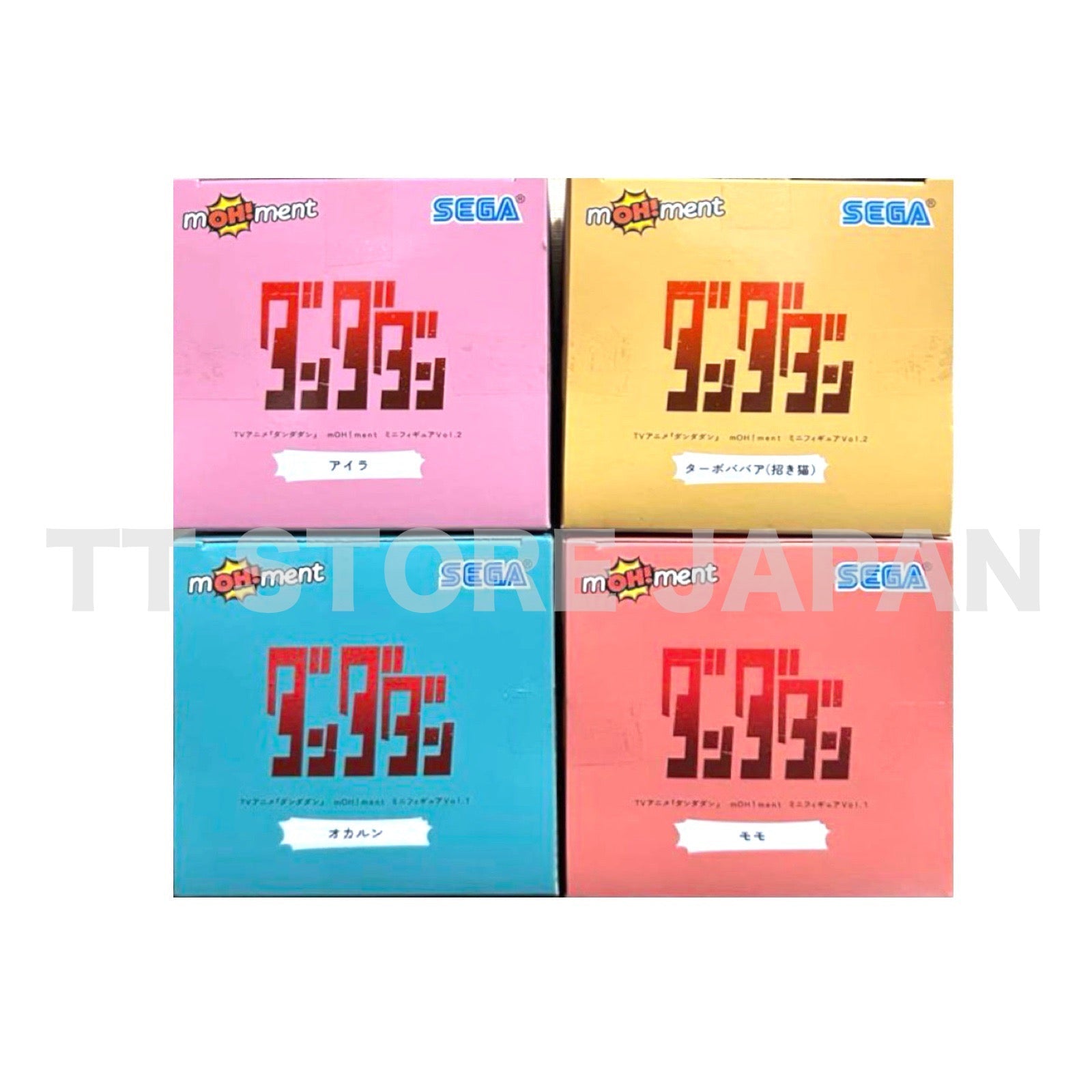 DAN DADAN mOH!ment Mini Figure vol.1 vol.2 Set Okarun Momo Aira Turbo Granny