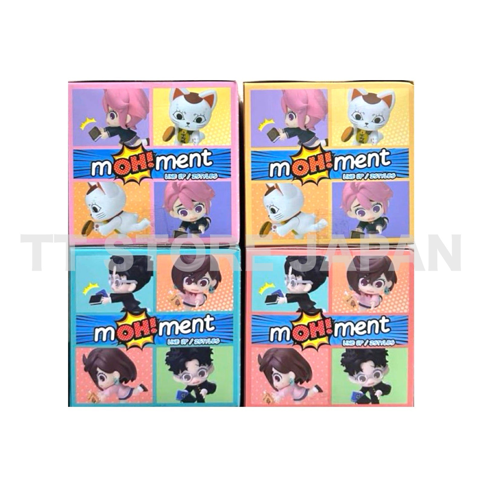 DAN DADAN mOH!ment Mini Figure vol.1 vol.2 Set Okarun Momo Aira Turbo Granny