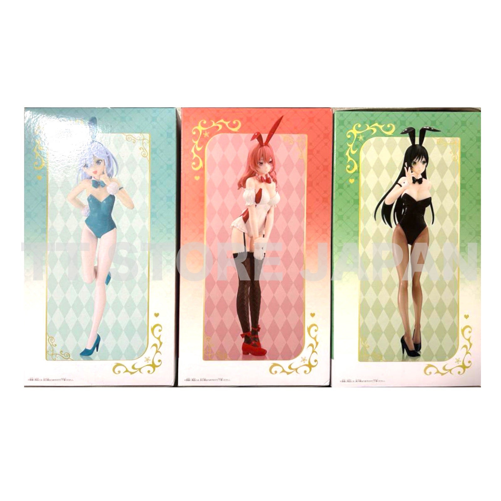 Tying the Knot with an Amagami Sister Figure Yae Yuna Asahi Set Bunny ver.