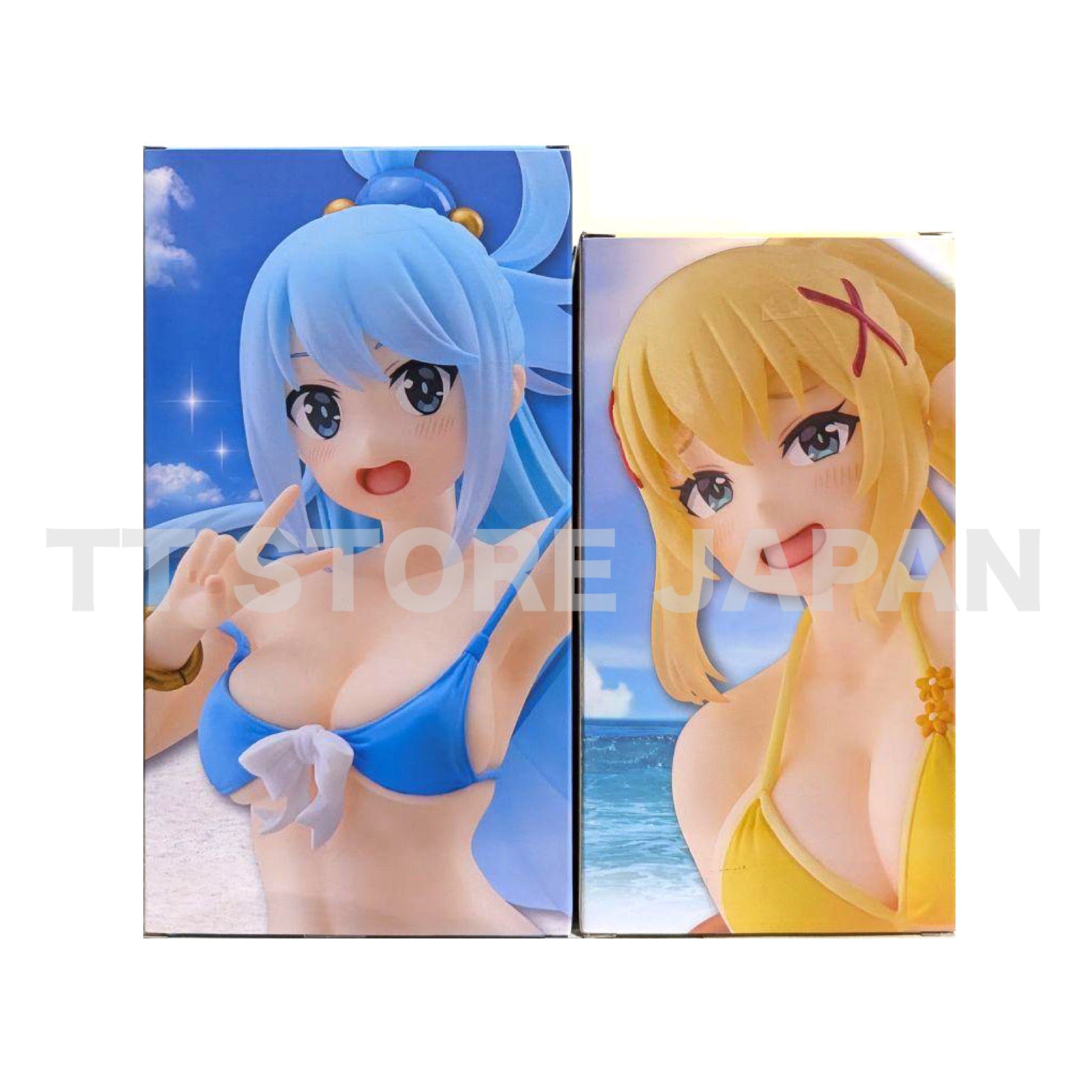 KonoSuba3 God's Blessing on this Wonderful World Figure Darkness Aqua Set Bikini