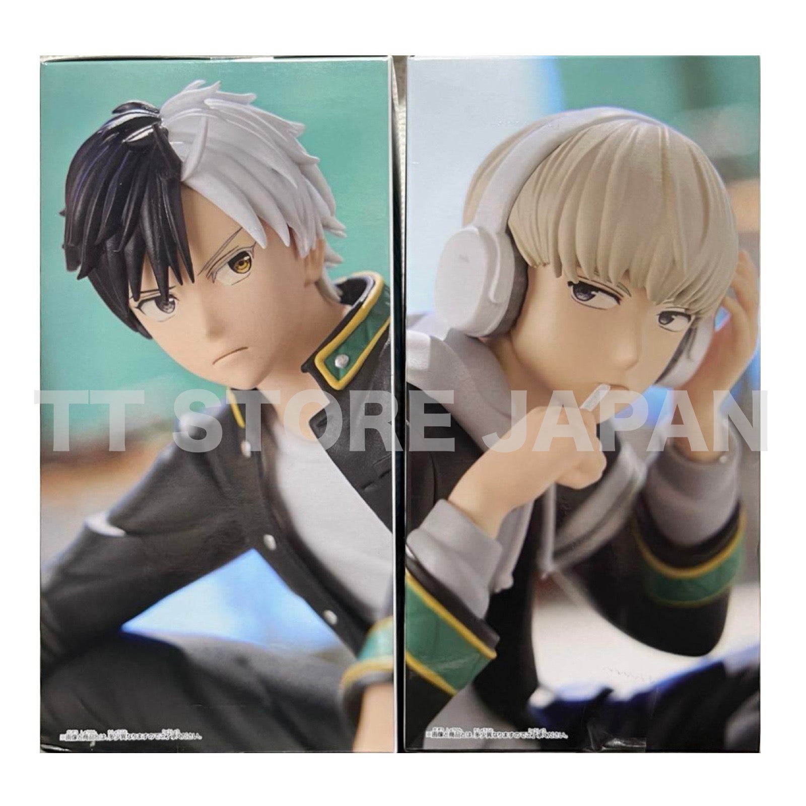 WIND BREAKER Figure Sakura Haruka Kaji Ren Set Chatting time BANPRESTO New