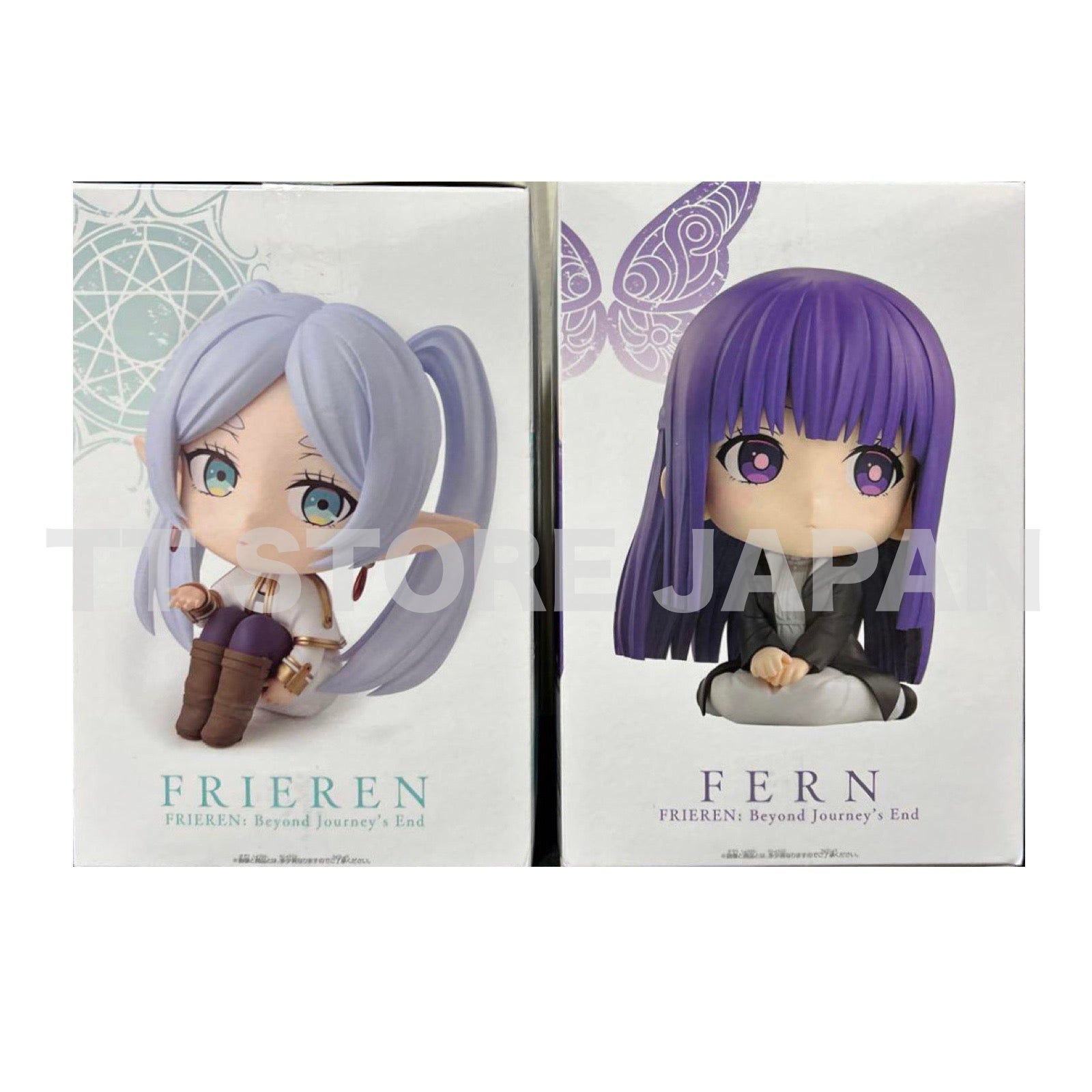 Frieren Beyond Journey's End Osuwari Figure Frieren Fern Set Sitting Banpresto