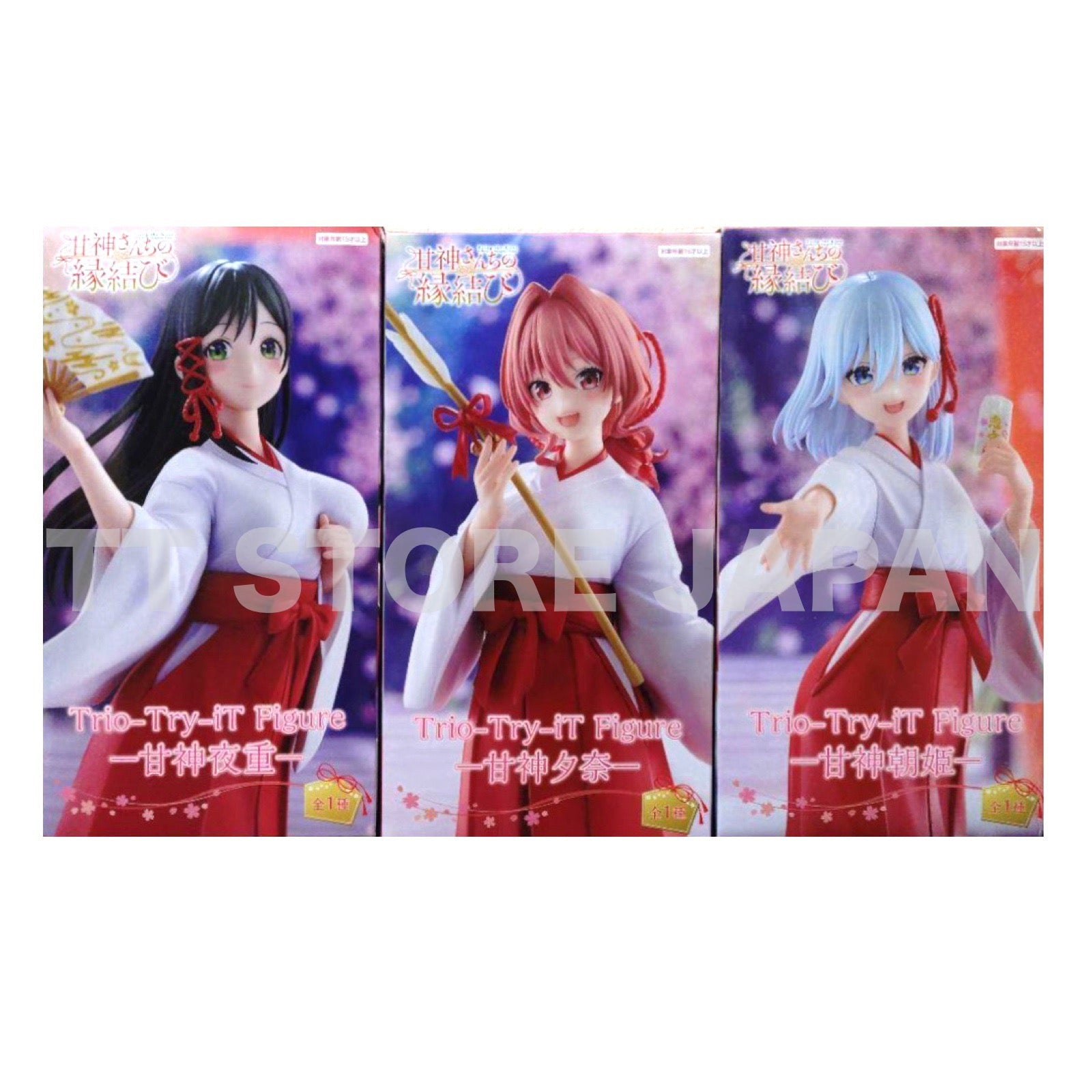 Tying the Knot with an Amagami Sister Figure Yae Yuna Asahi Set Trio-Tri-iT