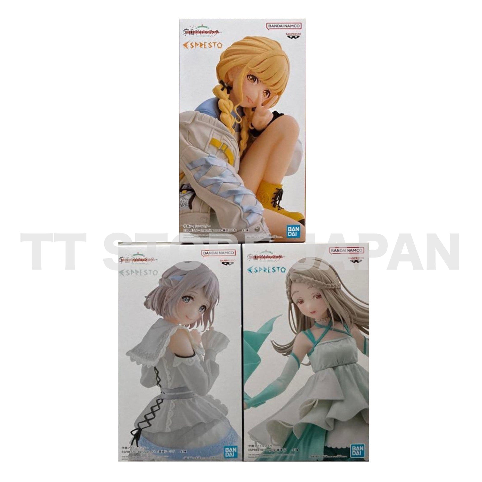 Gakuen Idolmaster Figure Lilja Katsuragi Kotone Fujita Hiro Shinosawa ESPRESTO