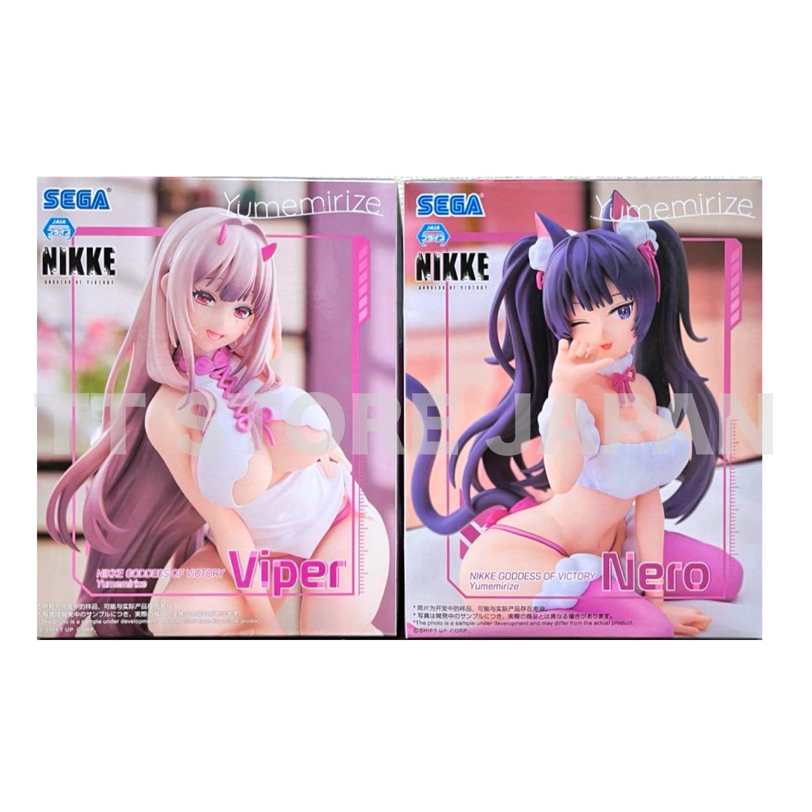 GODDES OF VICTORY NIKKE Figure Nero Viper Set Yumemirize New Japan