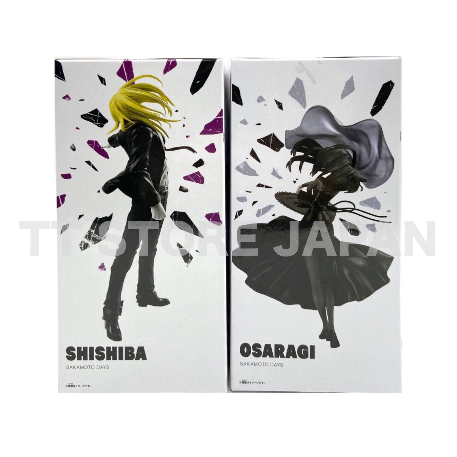 SAKAMOTO DAYS Figure Shishiba Osaragi Set VIBRATION STARS Banpresto New Japan