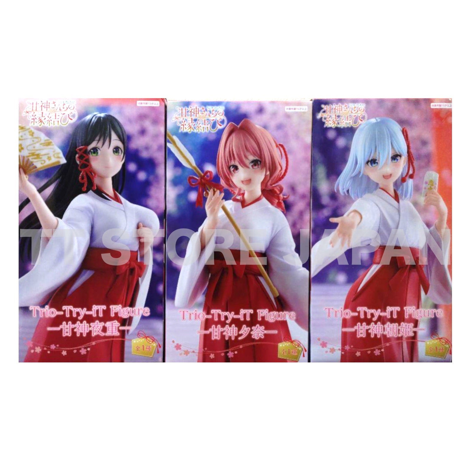 Tying the Knot with an Amagami Sister Figure Yae Yuna Asahi Set Trio-Tri-iT