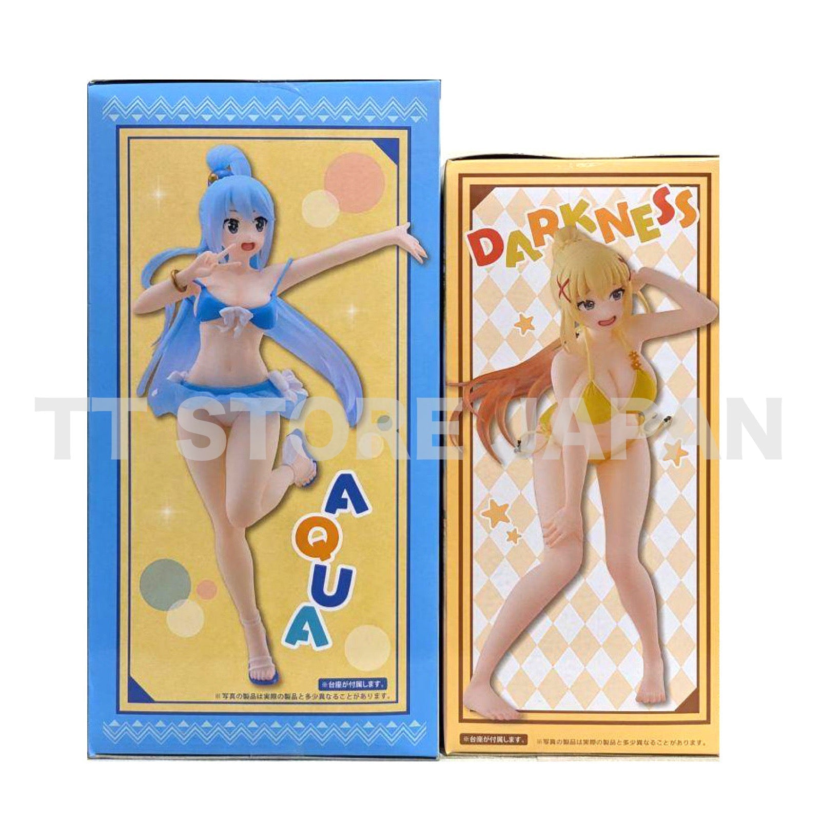 KonoSuba3 God's Blessing on this Wonderful World Figure Darkness Aqua Set Bikini