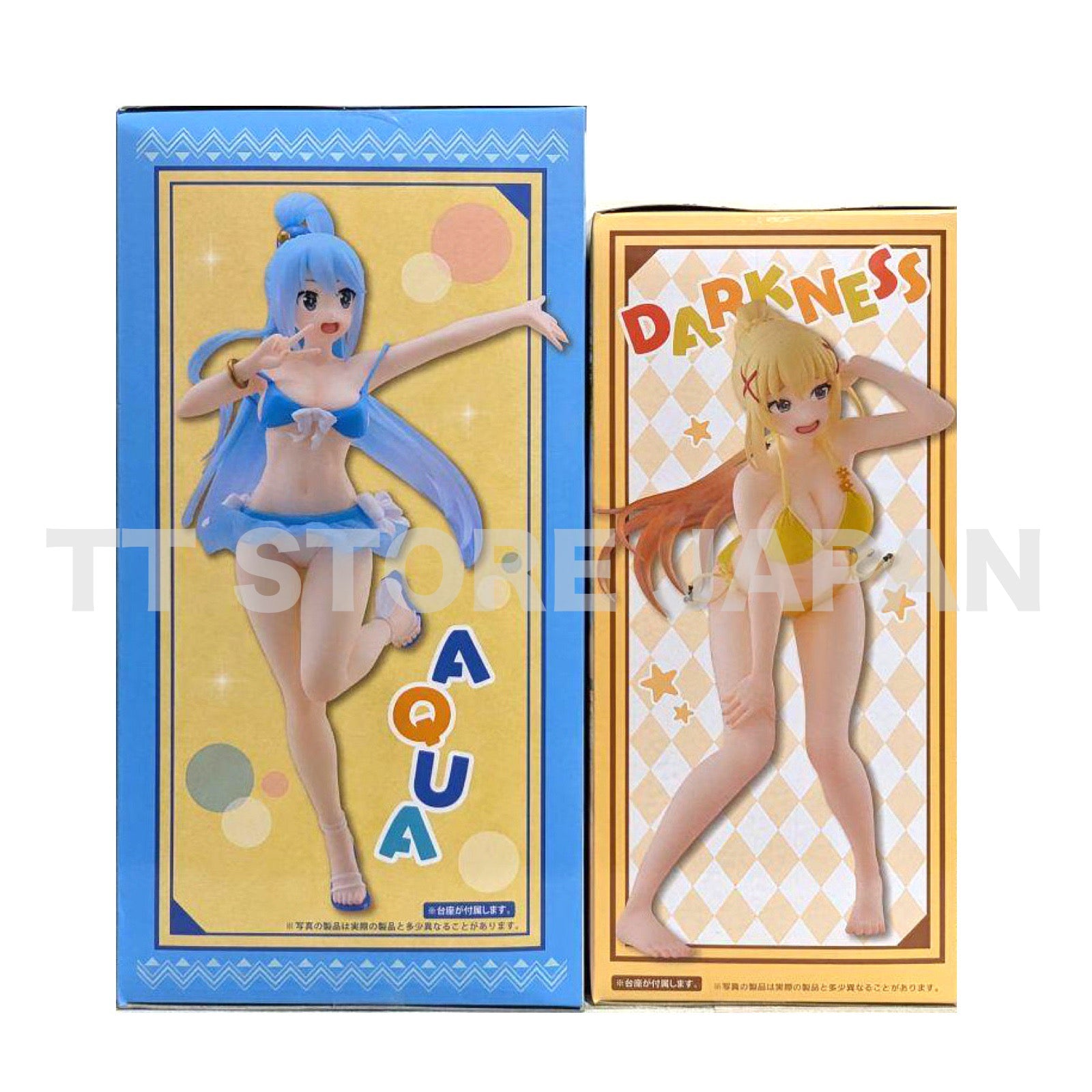 KonoSuba3 God's Blessing on this Wonderful World Figure Darkness Aqua Set Bikini