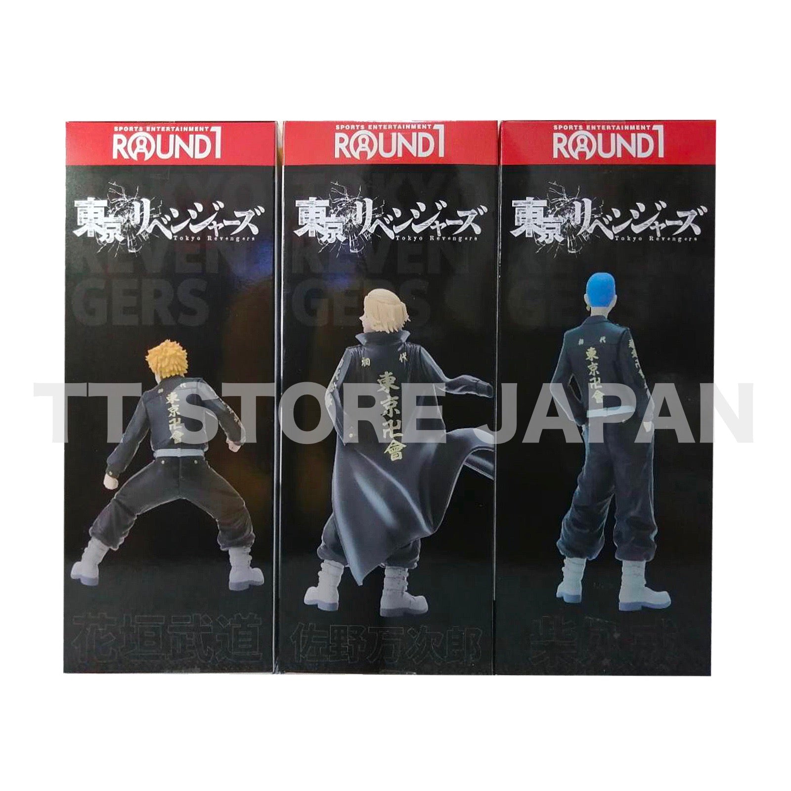 Tokyo Revengers Figure Manjiro Mikey Takemichi Hakkai Set Round 1 One Limited